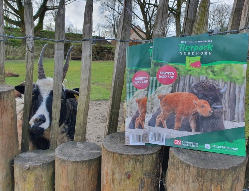 Erste Sticker-Tauschbörse im Tierpark Nordhorn