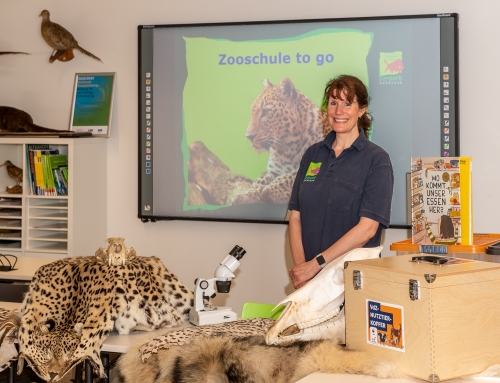 Neuer VdZ-Nutztierkoffer im Einsatz der Nordhorner Zooschule