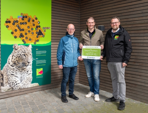 Zierleyn überreicht Spende an den Förderverein Tierpark Nordhorn e.V.